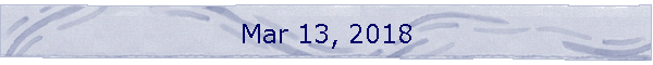 Mar 13, 2018