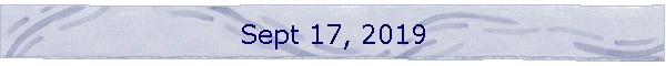 Sept 17, 2019